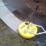 Pressure Washing Sidewalk